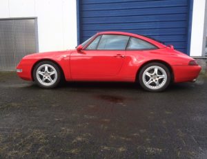 PORSCHE 993 TARGA  6-gear manual