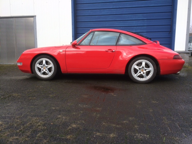 PORSCHE 993 TARGA  6-gear manual