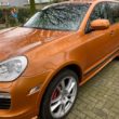 Porsche Cayenne GTS in the introduction colour Nordic gold