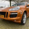 Porsche Cayenne GTS in the introduction colour Nordic gold