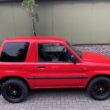 Mitsubishi Pajero Pinin in sporty red