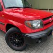 Mitsubishi Pajero Pinin in sporty red