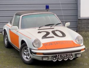 Original Dutch Police Car Porsche 911 Rijkspolitie 2.7 1976
